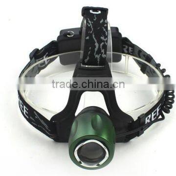 Portable Aluminum Rechargeable Zoom Function Head Torch photo-2
