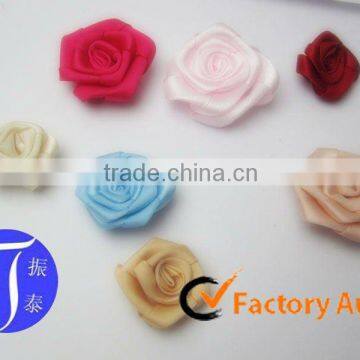 China colorful decorative ribbon flower