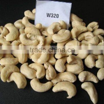 Dried Raw Cashew nuts w320