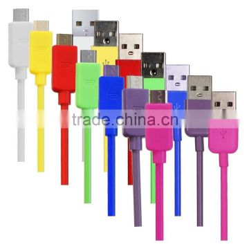 Colorful USB Charging Data Transfer cable for Samsung / HTC / LG / Sony / Nokia/Blackberry