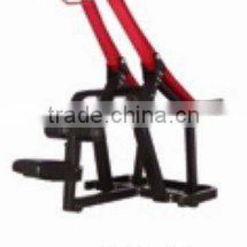 pull down plate loaded machine fitness equipment
