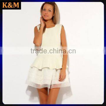 Short white dress Sexy dress Flirty dress Night club dress