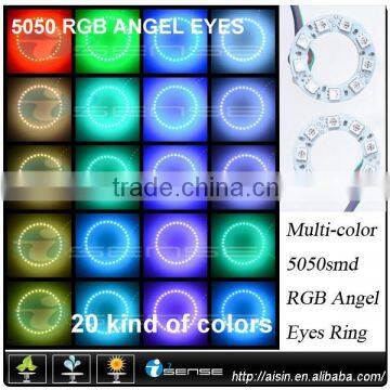 COB OR 5050 40-160mm 180MM angle eyes halo rings led headlight 2s FOR BMWS