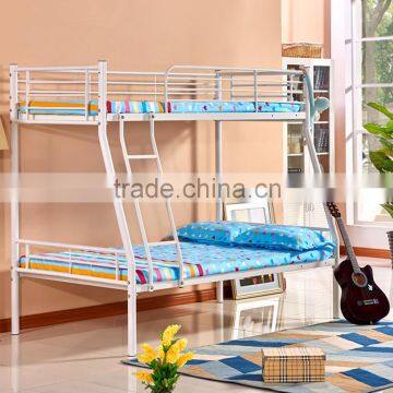 2015 hot sale kid metal double deck bed design