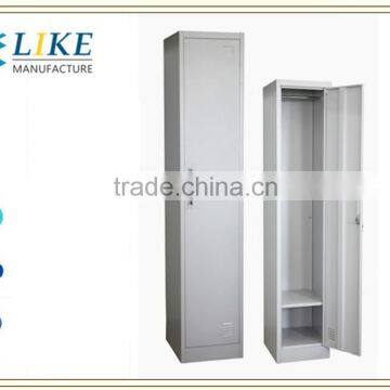 Trade assurance home furniture supplier 1 door metal wardrobe design