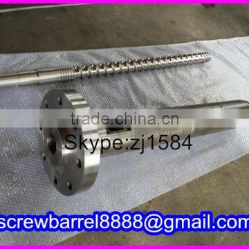 plastic extrusion /separation extruder screw and barrel