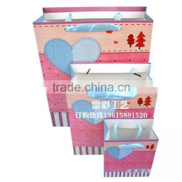 2016 cheapest factory machine made luxury paper bag