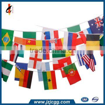 Custom polyester country bunting flag