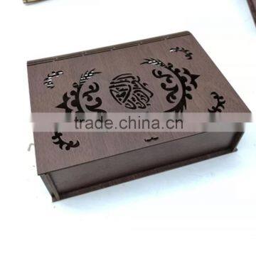 Yiwu factory High quality wooden box of the bible