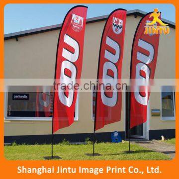 2016 Outdoor promotion flying banner ,swooper feather flag banner