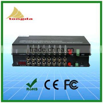 Atongda Optical Extender BNC 16 channel digital fiber optic cctv video converter