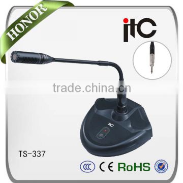 ITC TS-337 Using Zinc Alloy Base Lecture Microphone