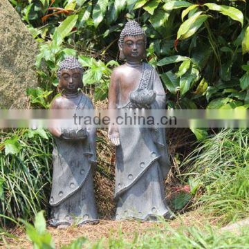 Standing buddha statue for garden decoration