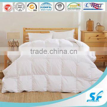 natural anti-bacterial 80% white goose down duvet/comforter/quilt