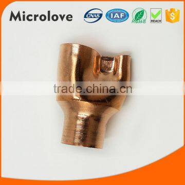 New arrival refrigerator part tee copper pipe fittings