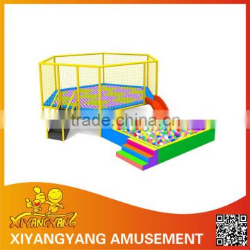 China latest design ball pool trampolines