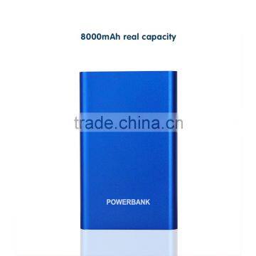 high level 8000mah portable mobile power bank