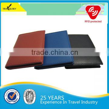 Travelsky leather RFID ID card holder spoke highly from customer