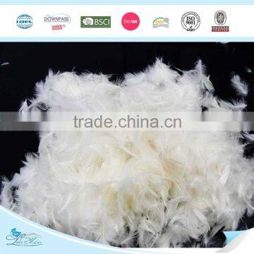 IDFL Texted 2-6cm White Duck Feather for Textiles