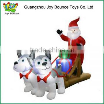 hot sale Santa inflatable christmas, funny inflatable christmas decorations