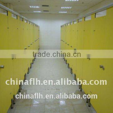 Promotional Hpl material bus station toilet cubicle