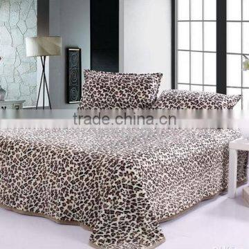 candy solid color of flannel bed sheet