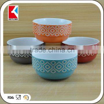 2016 hot sale stoneware bowl,ceramic soup bowl wholesale,colorful ceramic bowls