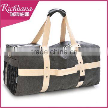 Golden supplier canvas weekend bag, weekend travel bag