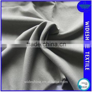 Tencel Linen Woven Fabrics Plain Dyed Flax Blended Fabric Dust Coat Cloth photo-3