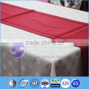 Christmas wholesale cheap laser die cut felt table runner