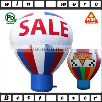 advertising hot air balloon with different banners,cheap hot air balloon price for sale