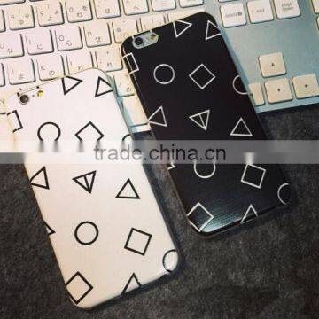 Geometric Pattern Silicone iphone6 cell case