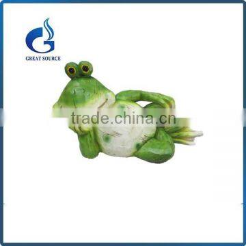 handemade garden resin frog statues polyresin frog