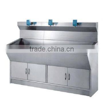 BS - 582 Stainless Steel Metal Hospital Hand Washing Sink