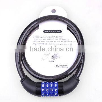 Anti Theft Cheap Bicycle Lock Password Bike 4 Code Lock Combination Bike