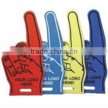 cheapest! 2013 new style and colourful cheering foam hand