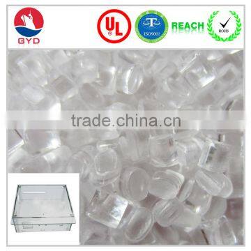 Non-flammable Plastics Manufacturing PC Price, Low Halogen FR Polycarbonate Pellets