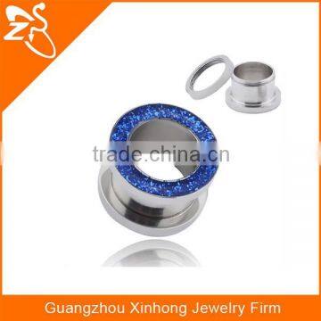 TP01107 stainless steel flesh tunnel body jewelry making supplies