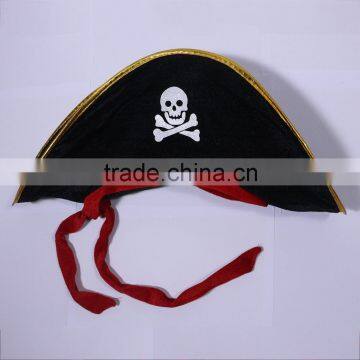 Halloween Carnival Party Pirate Hat Pattern Morden Caribbean Pirate Hat for Sale photo-3