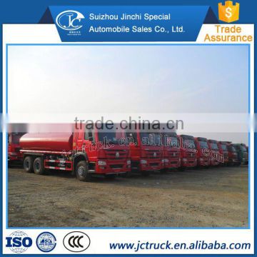 High quality water fire extinguishing equipment howo strongest power engine Water and foam fire truck manufacturing company