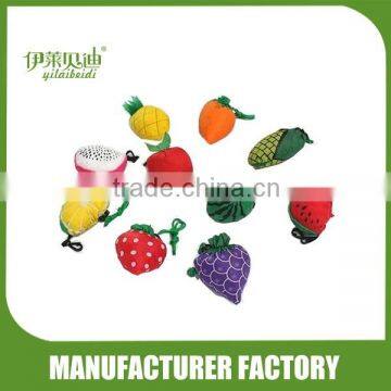 Foldable Shopping Bag 190T Polyester With Watermelon Pouch