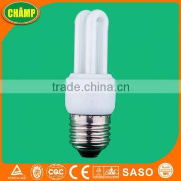 U Energy saving fluorescent light bulb