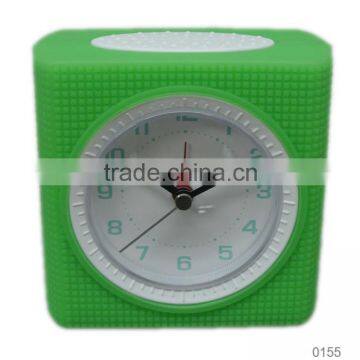 Custom Design Carpet Alarm Clock Silicone Table Clock