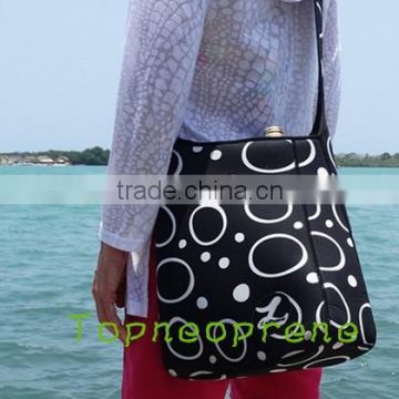 Fancy Fashion High Quality Neoprene Shopping Bag