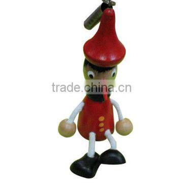 New Wooden Toy Wood Puppet Handwork 6.5''