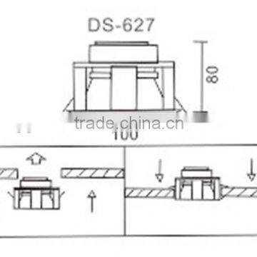 DS-627 Series Mini Full-range Hi-fi Aluminum Ceiling Speaker photo-4