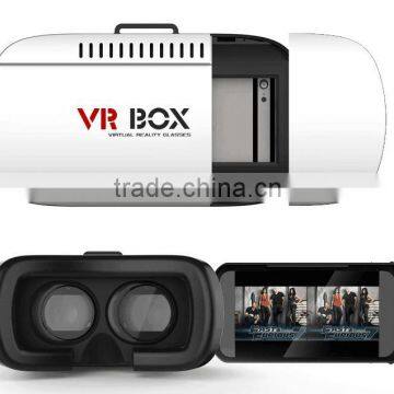 CE ROHS Plastic vr 3d Glasses Virtual Reality vr Box Headset for Video Movie Game photo-4