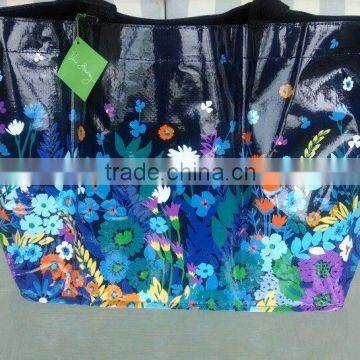 Lead Free PP Woven Laminated Plastic Flower Bag photo-2