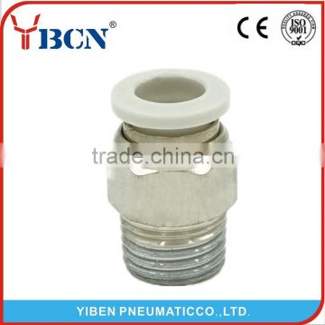 pipe fitting air fitting pneumatic fitting white fitting plastic fitting