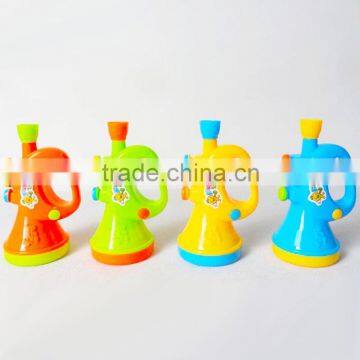 Cartoon plastic toy horn for kids